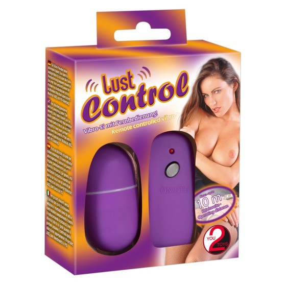 Ovetto vaginale vibrante Lust Control
