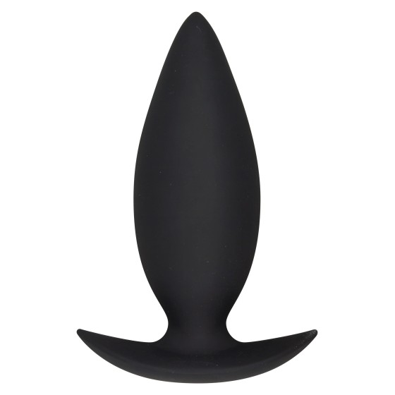 Plug anale sex toys dildo fallo butt nero in silicone per uomo e donna medium black