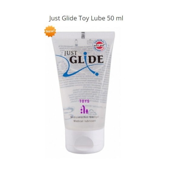 Lubrificate sessuale apposito gel per sex toy anale vaginale just glide toys