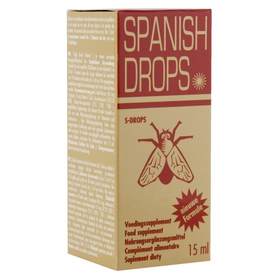 potenziatore stimolatore gocce Spanish Fly Drops Gold 15mll