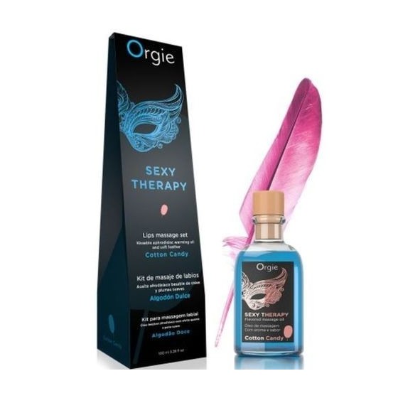 Kit per massaggi commestibile oral sexy therapy cotton candy