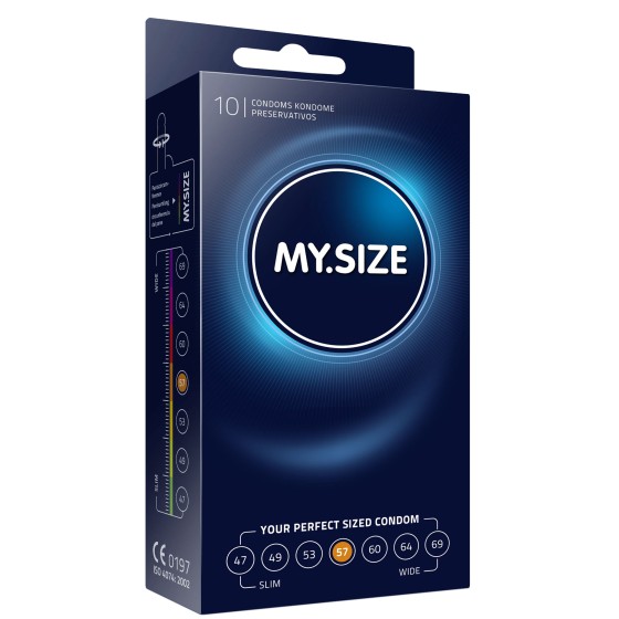 Profilattici MY.SIZE 57mm Condoms 10pcs