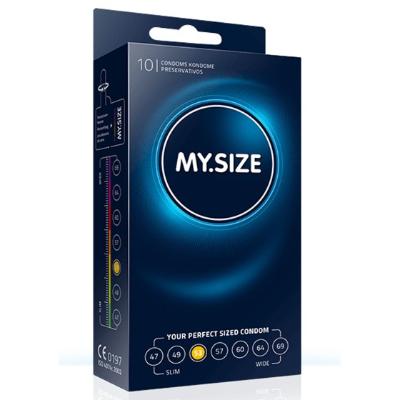 Profilattici MY.SIZE 53mm Condoms 10pcs