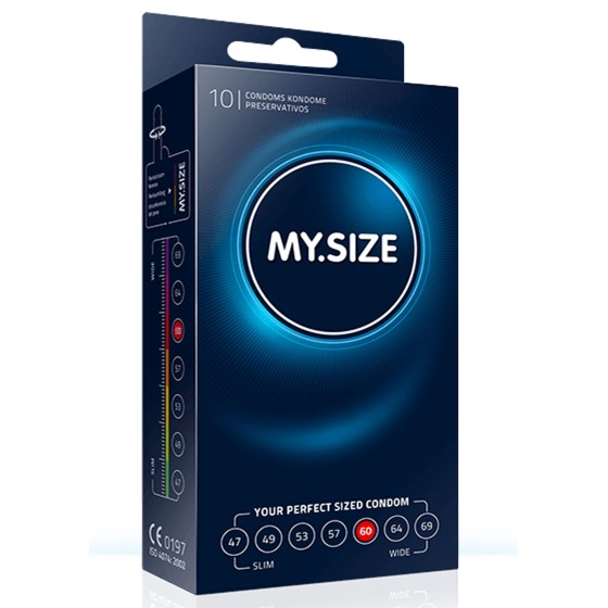 Profilattici MY.SIZE 60mm Condoms 10pcs