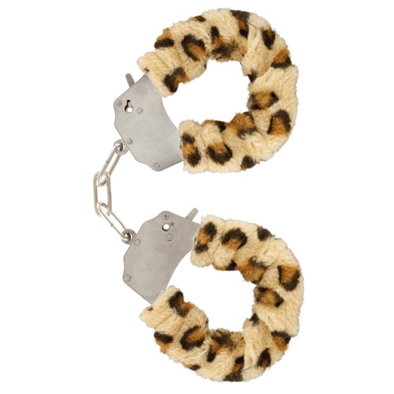 manette Furry Fun Cuffs leopard
